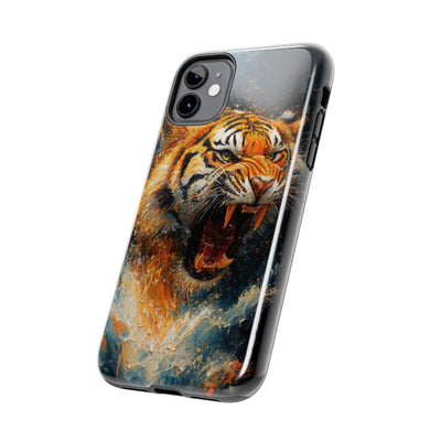 Fierce Tiger Tough IPhone & Samsung Case – Durable Protection for Wild Souls