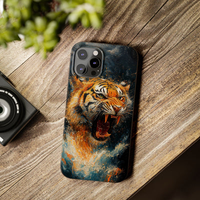 Roaring Tiger Slim IPhone Case - Wild & Fierce Protection