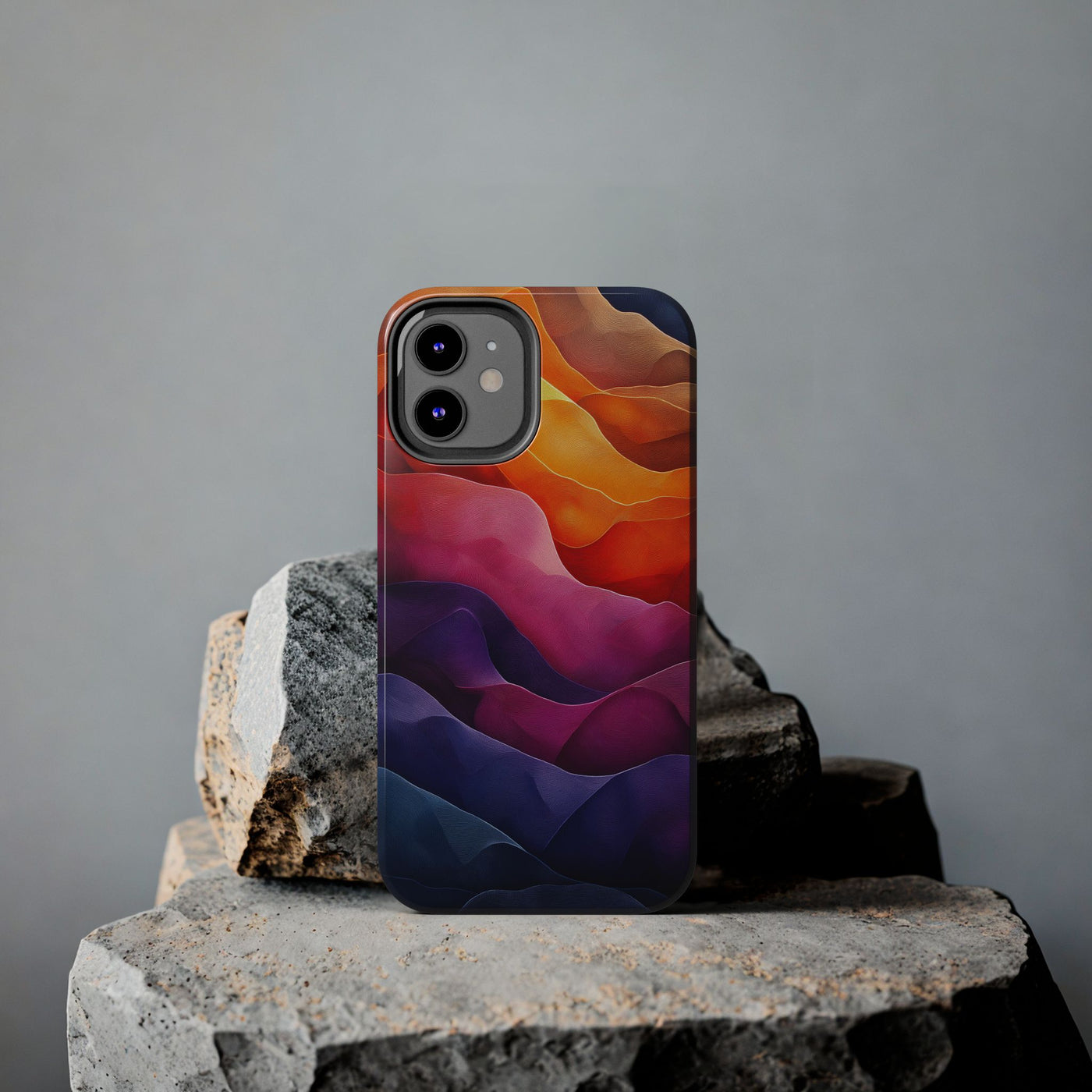 Vibrant Waves Tough IPhone & Samsung Case - Stylish and Durable - Perfect for Everyday Use