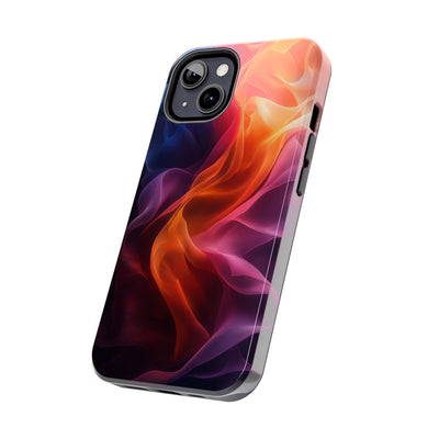 Vibrant Abstract Tough IPhone & Samsung Case - Stylish Protection for Everyday Use