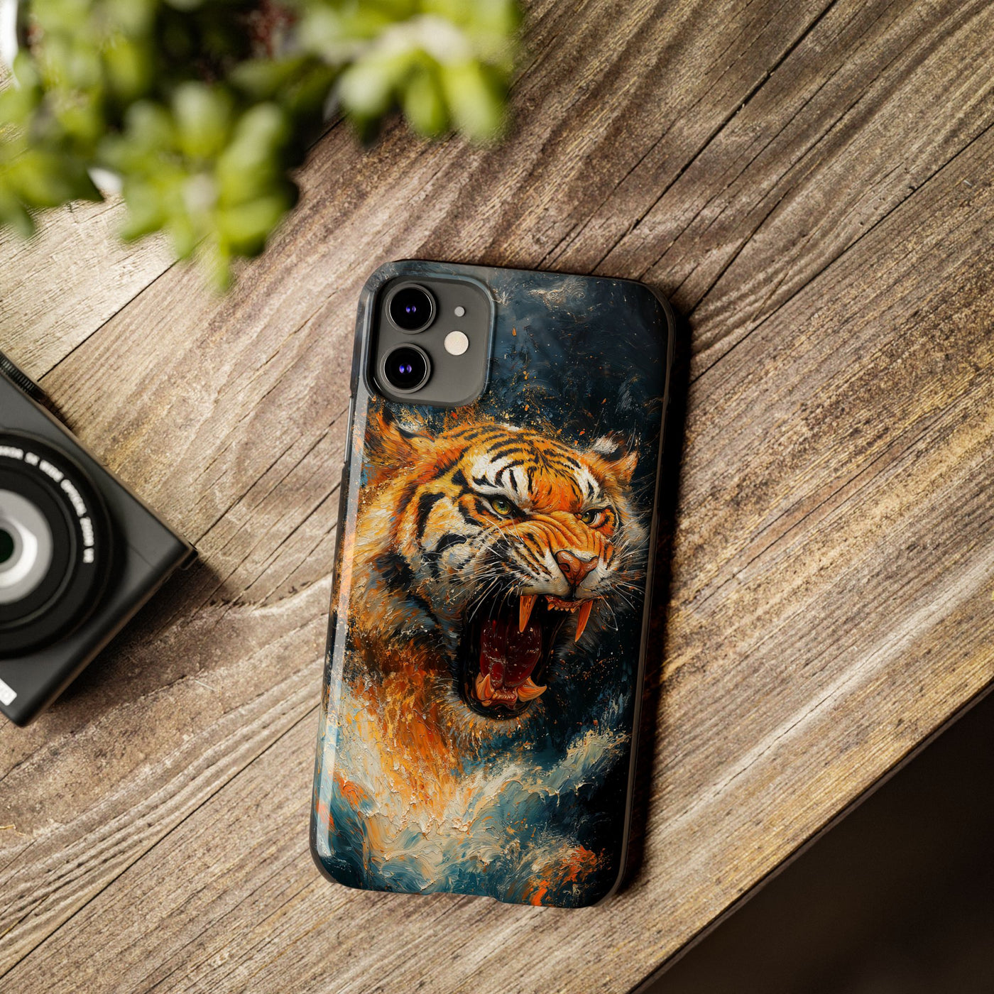 Roaring Tiger Slim IPhone Case - Wild & Fierce Protection