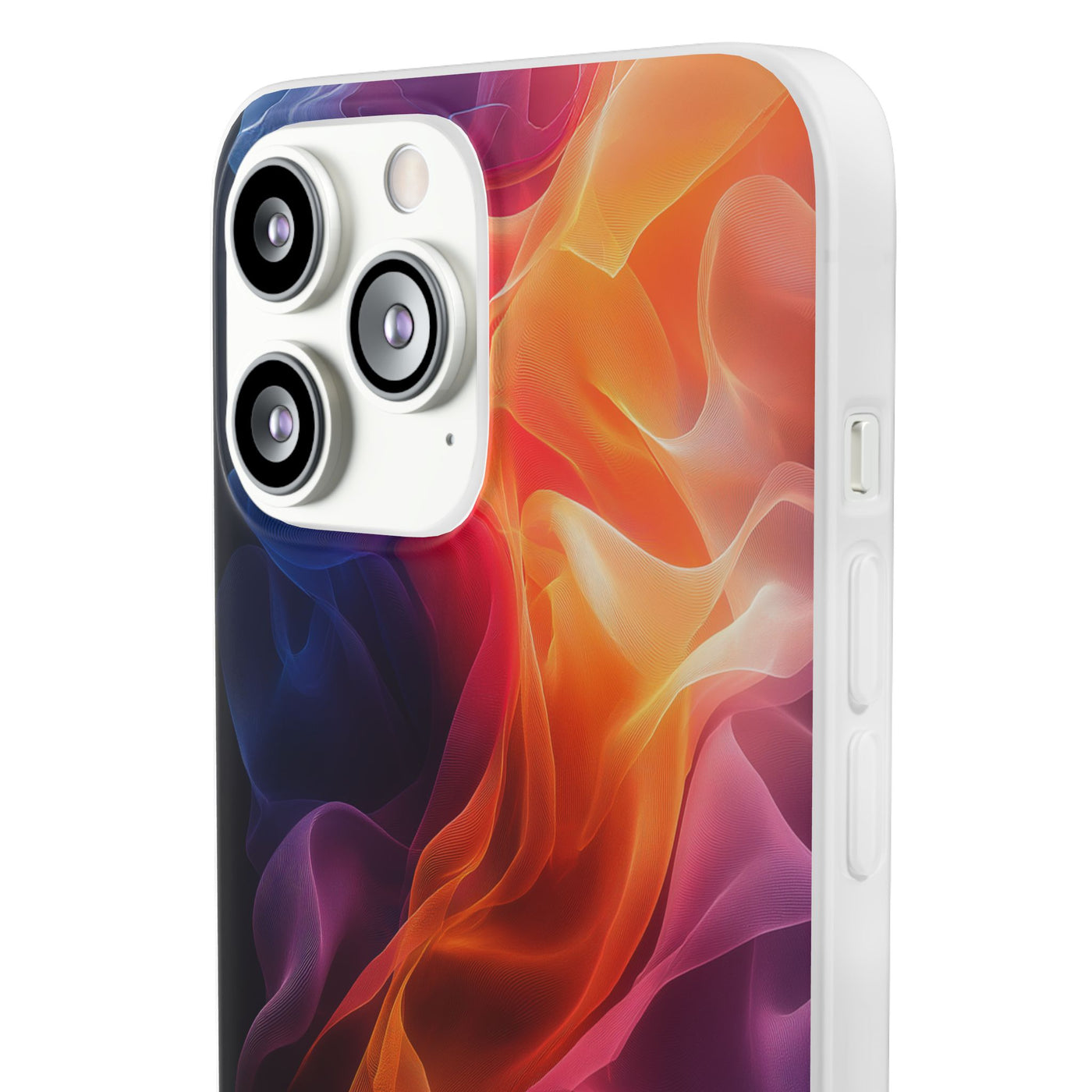 Colorful Abstract IPhone & Samsung Flexi Case - Artistic Phone Cover for Creative Souls