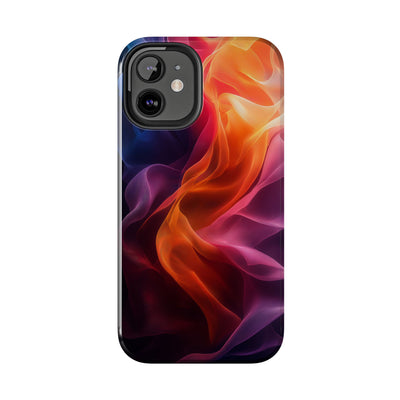 Vibrant Abstract Tough IPhone & Samsung Case - Stylish Protection for Everyday Use