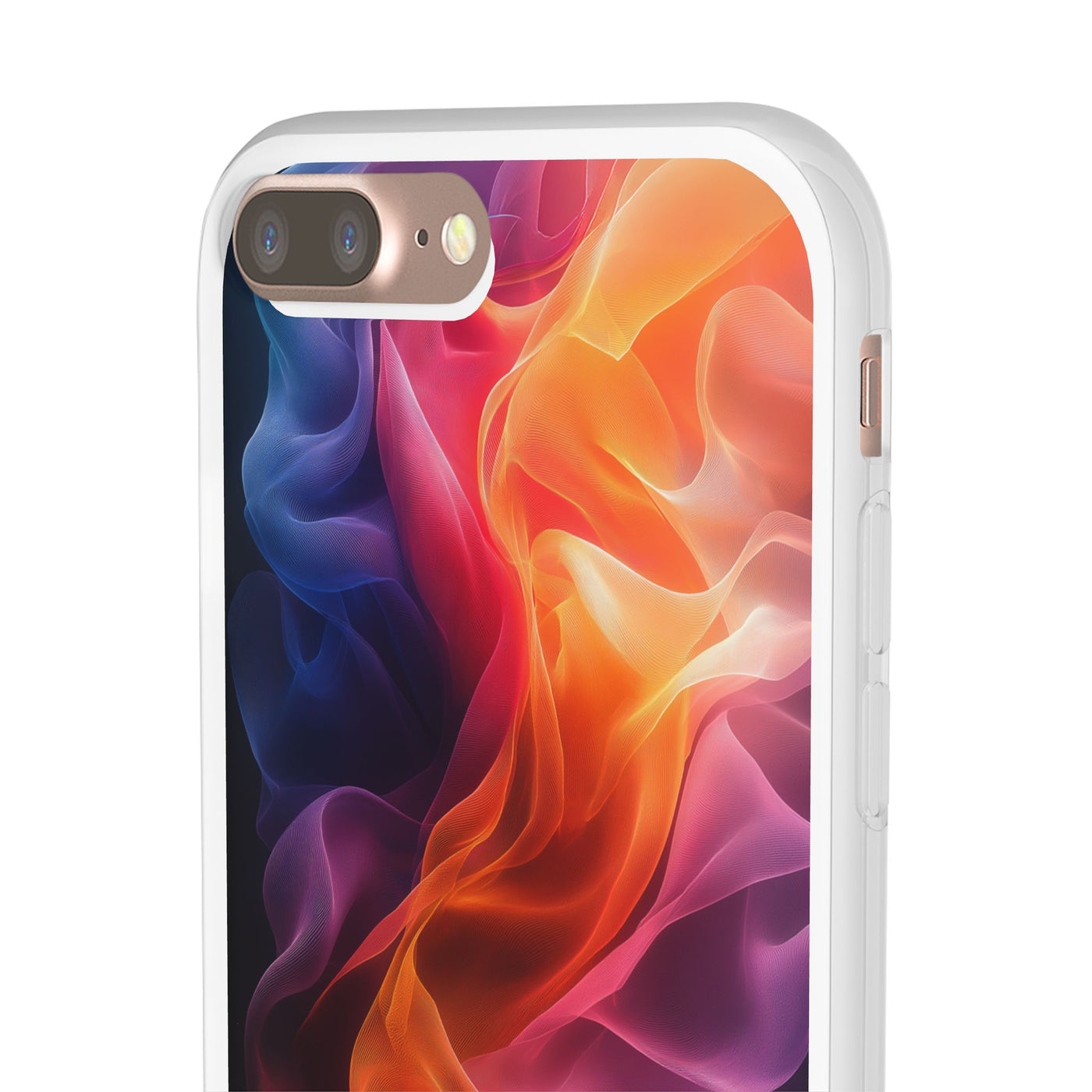 Colorful Abstract IPhone & Samsung Flexi Case - Artistic Phone Cover for Creative Souls