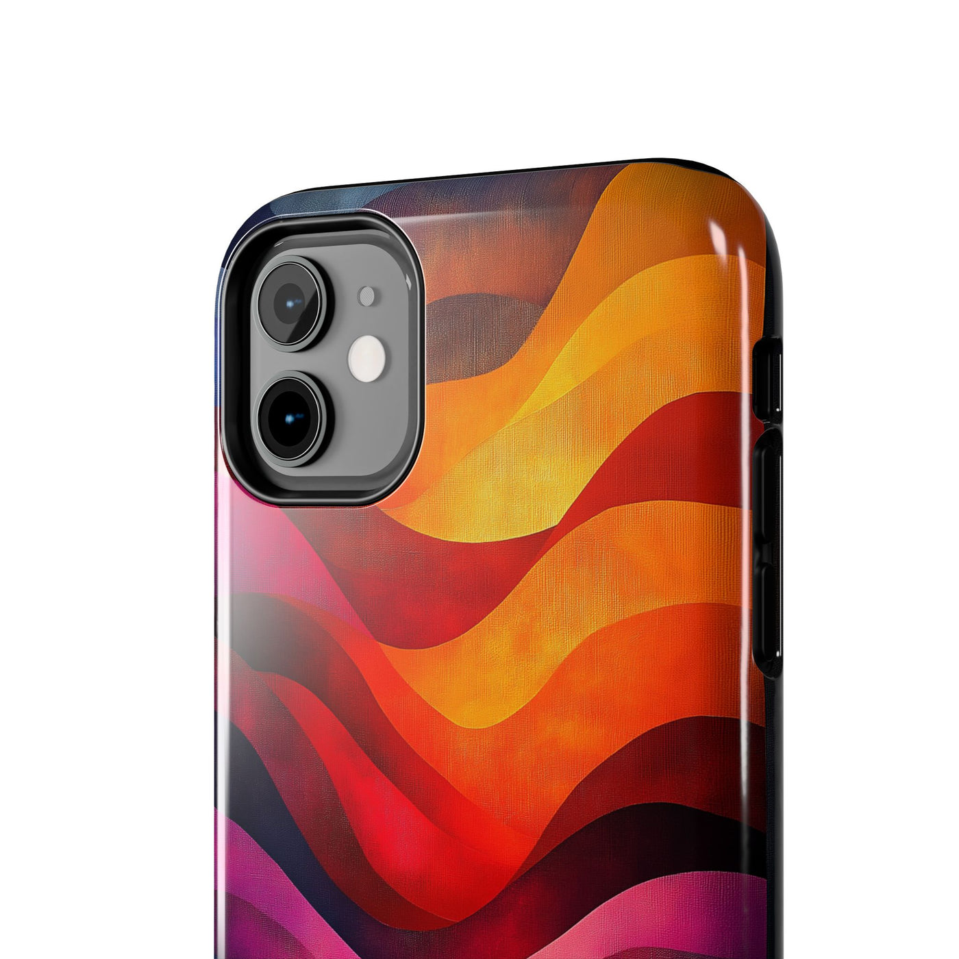 Vibrant Waves Tough IPhone & Samsung Case - Stylish & Durable Protective Cover