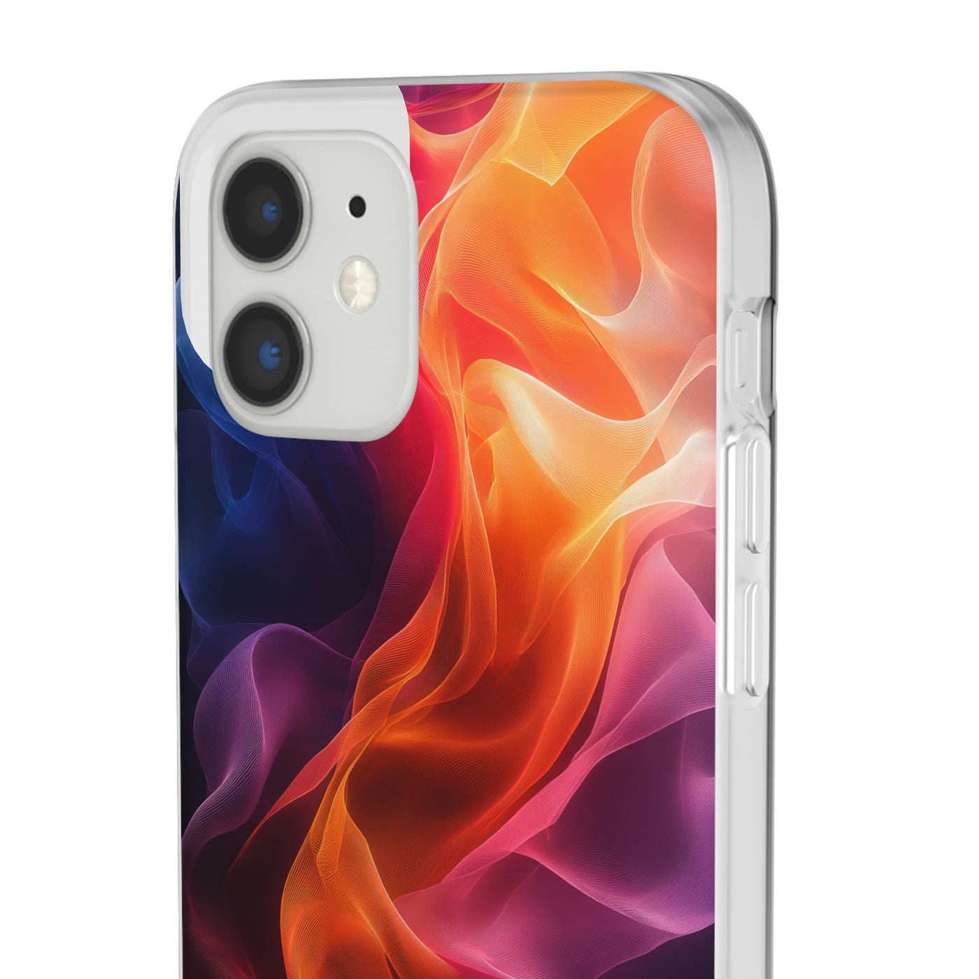 Colorful Abstract IPhone & Samsung Flexi Case - Artistic Phone Cover for Creative Souls