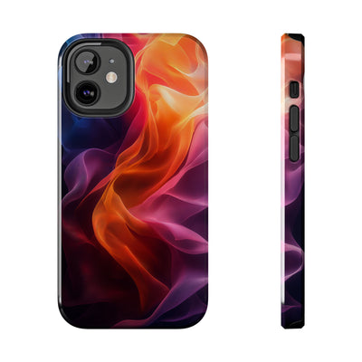 Vibrant Abstract Tough IPhone & Samsung Case - Stylish Protection for Everyday Use