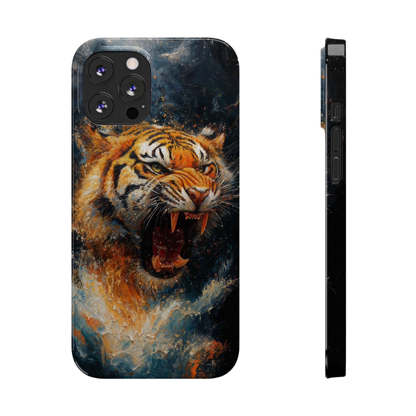 Roaring Tiger Slim IPhone Case - Wild & Fierce Protection