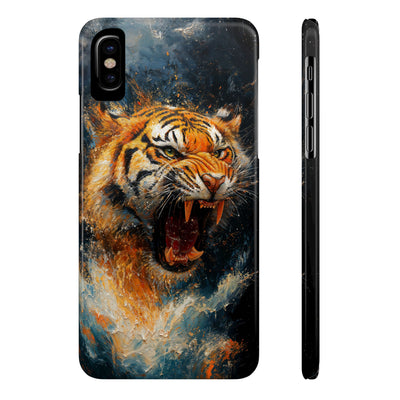 Roaring Tiger Slim IPhone Case - Wild & Fierce Protection