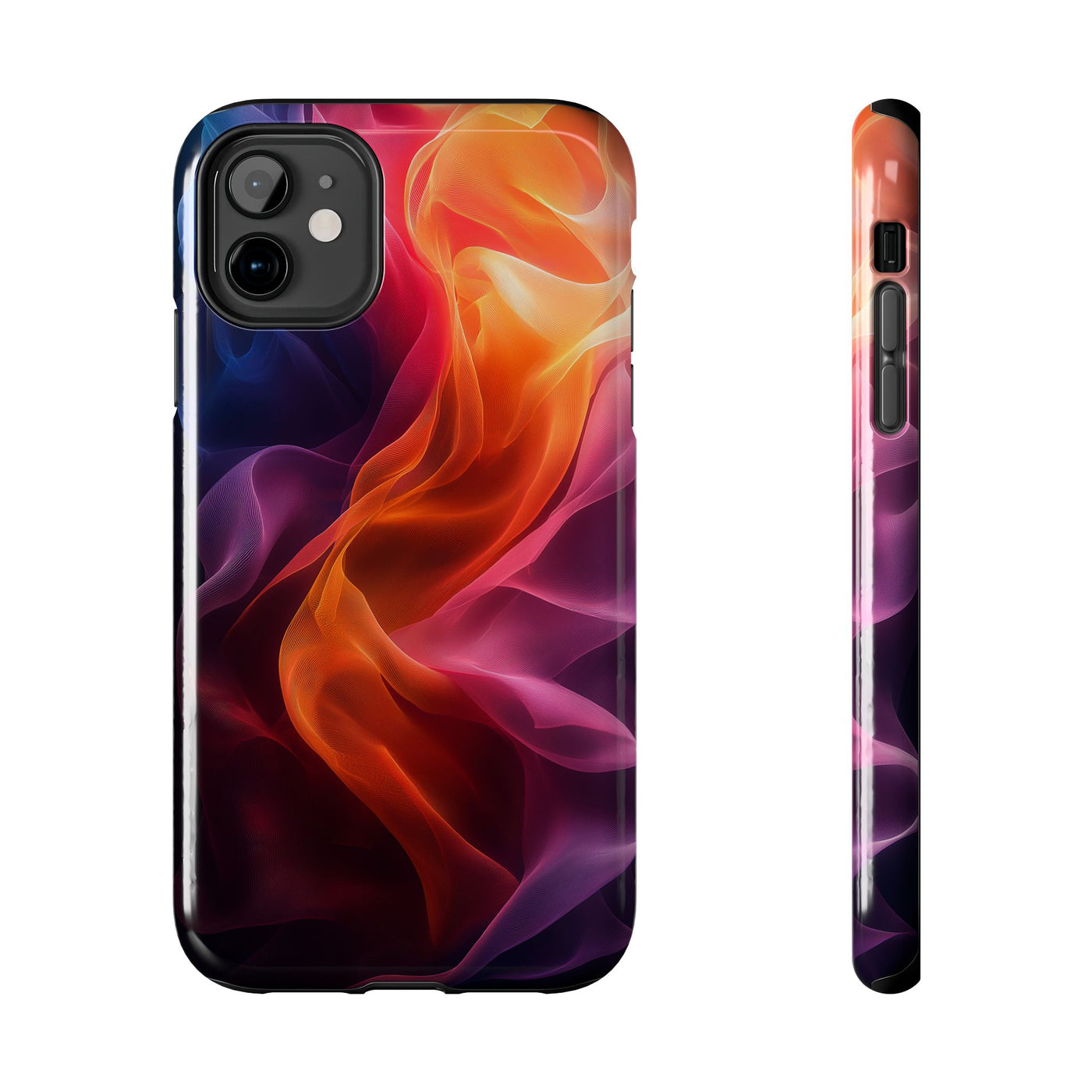 Vibrant Abstract Tough IPhone & Samsung Case - Stylish Protection for Everyday Use