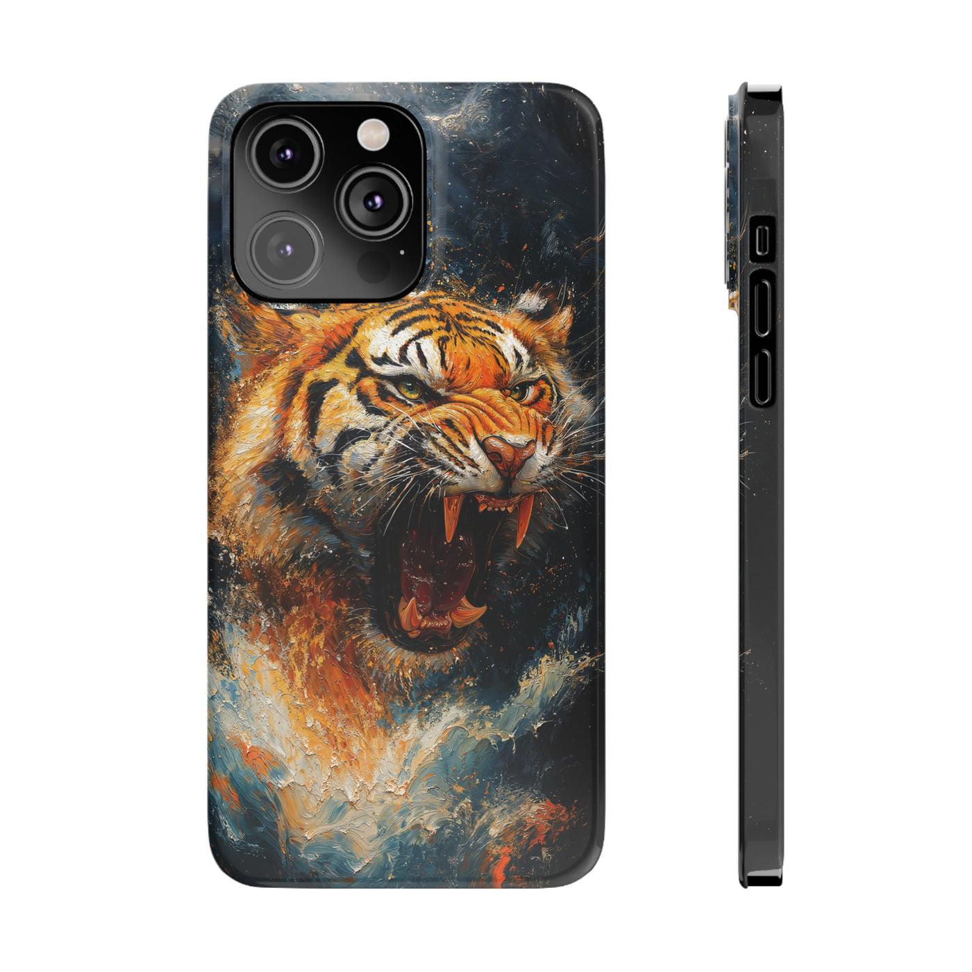 Roaring Tiger Slim IPhone Case - Wild & Fierce Protection