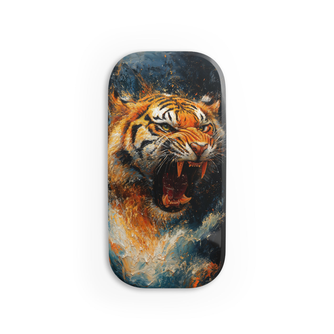 Tiger Roar Phone Click-On Grip Accessory for Easy Handling