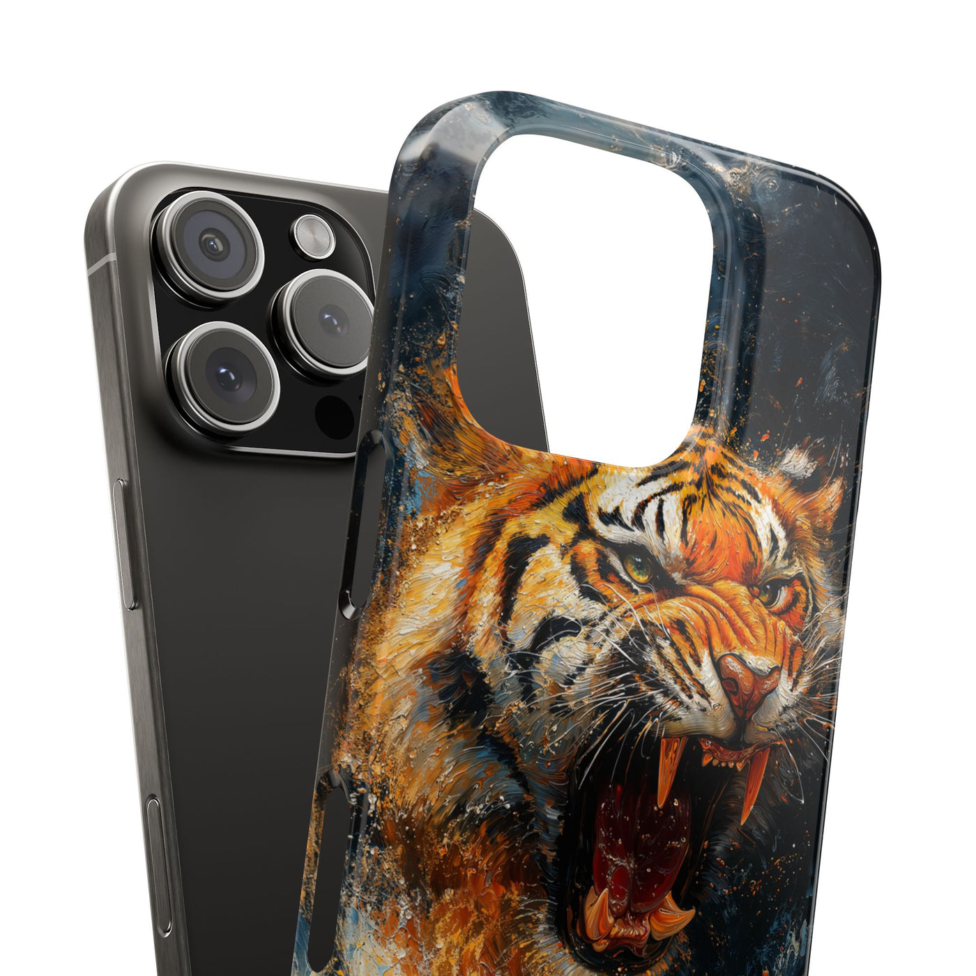 Roaring Tiger Slim IPhone Case - Wild & Fierce Protection