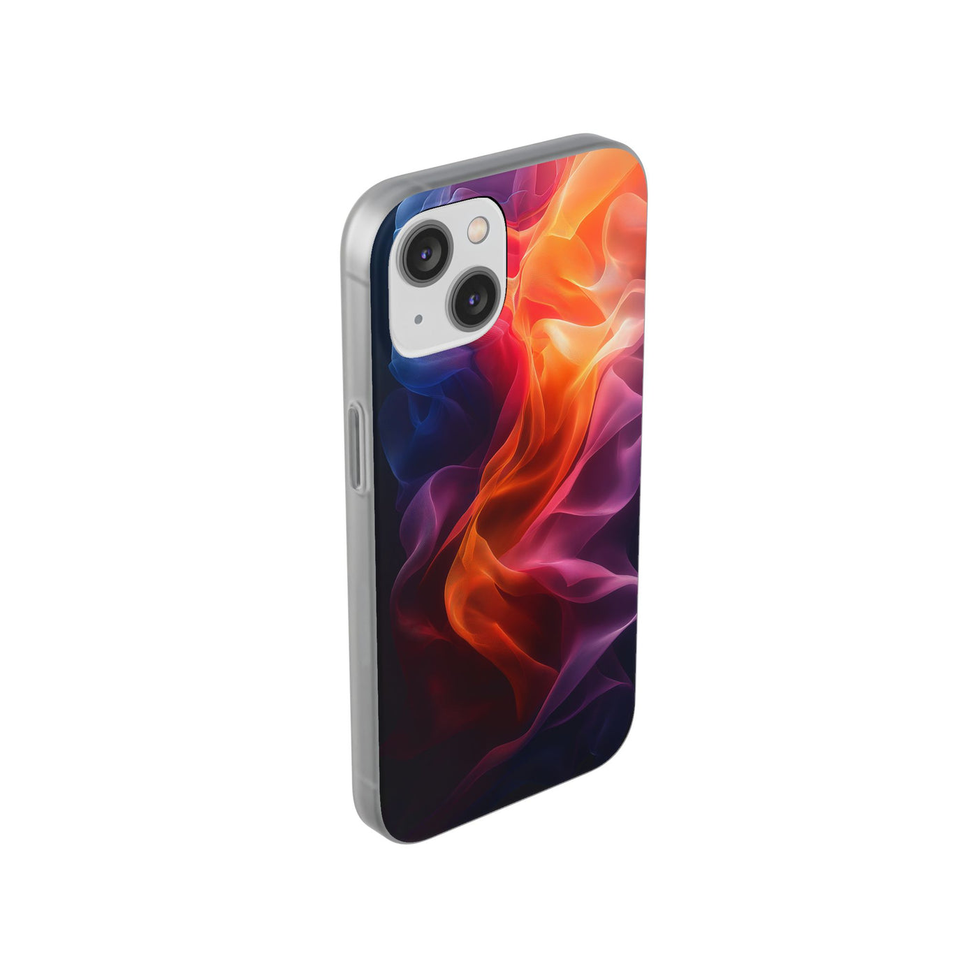 Colorful Abstract IPhone & Samsung Flexi Case - Artistic Phone Cover for Creative Souls