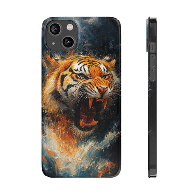 Roaring Tiger Slim IPhone Case - Wild & Fierce Protection