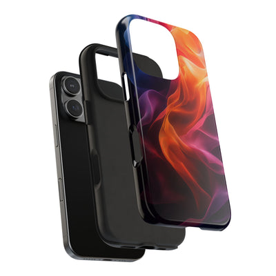 Vibrant Abstract Tough IPhone & Samsung Case - Stylish Protection for Everyday Use