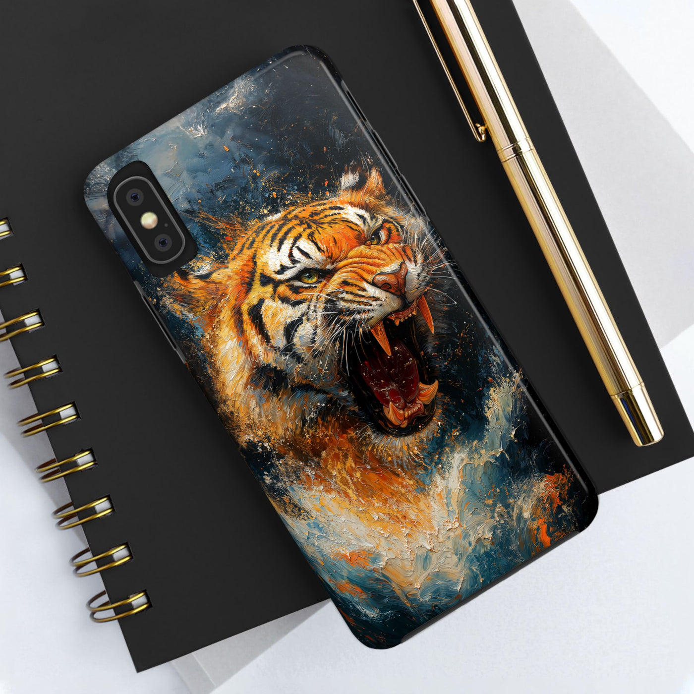 Fierce Tiger Tough IPhone & Samsung Case – Durable Protection for Wild Souls