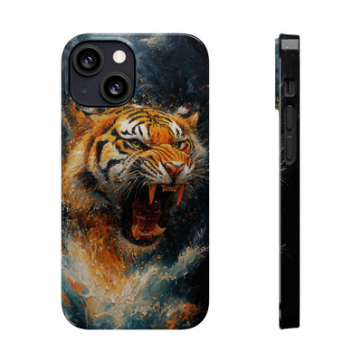 Roaring Tiger Slim IPhone Case - Wild & Fierce Protection