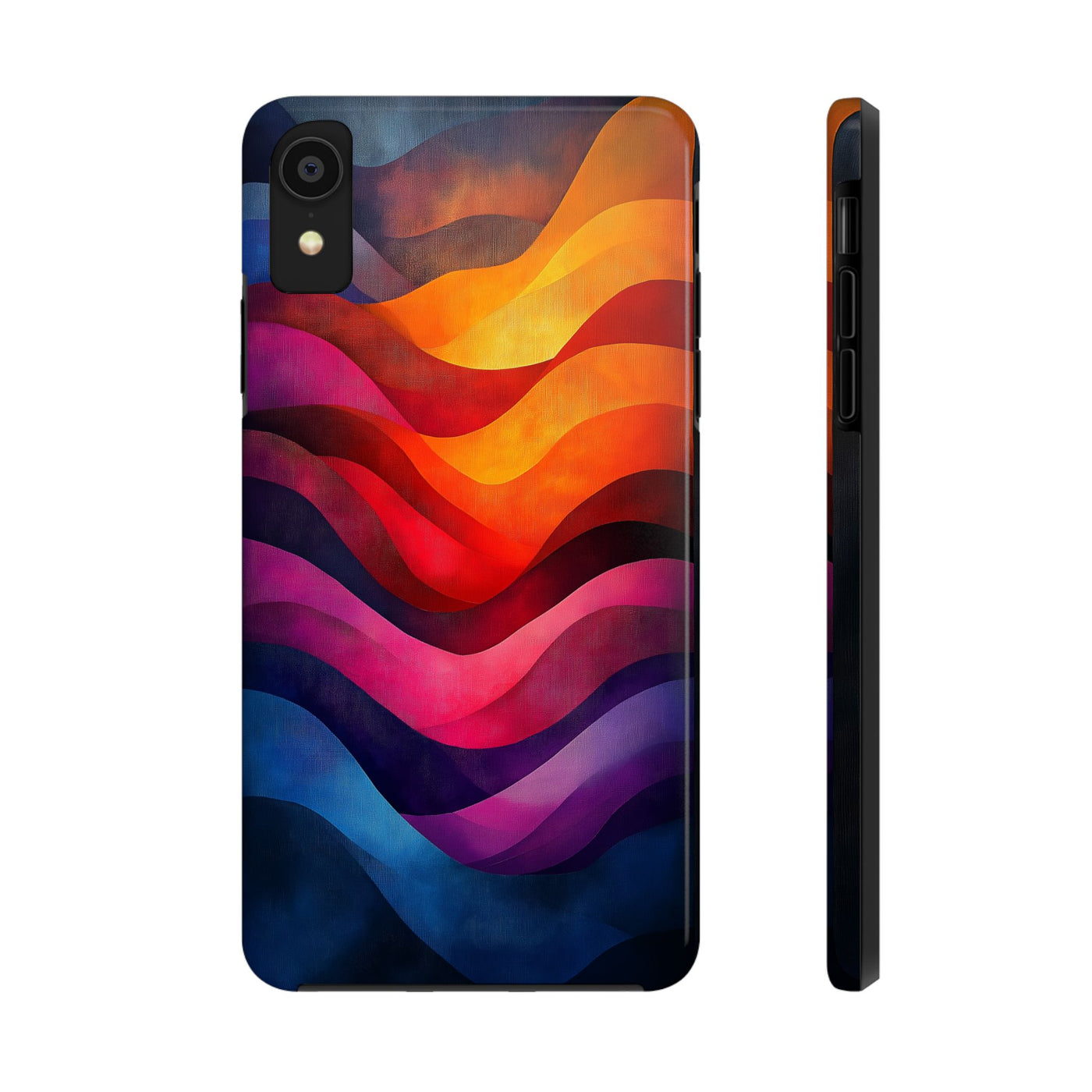 Vibrant Waves Tough IPhone & Samsung Case - Stylish & Durable Protective Cover