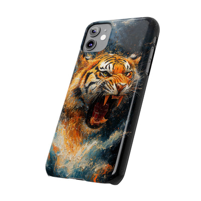 Roaring Tiger Slim IPhone Case - Wild & Fierce Protection