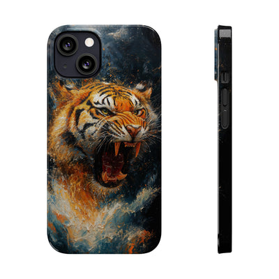 Roaring Tiger Slim IPhone Case - Wild & Fierce Protection