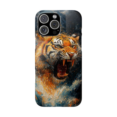 Roaring Tiger Slim IPhone Case - Wild & Fierce Protection