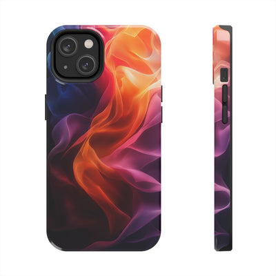 Vibrant Abstract Tough IPhone & Samsung Case - Stylish Protection for Everyday Use